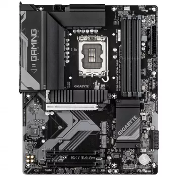 GIGABYTE B760 GAMING X DDR4 GEN5 mātesplate - atbalsta 14. paaudzes Intel Core CPU, 8+1+1 fāžu VRM, līdz 5333MHz DDR4 (OC), 3xPCIe 4.0 M.2, 2.5GbE LAN, USB 3.2 Gen 2