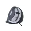 BakkerElkhuizen Evoluent D Medium, labā roka, vertikāls dizains, lāzers, USB Type-A, 3200 DPI, melns