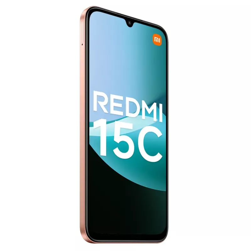 Viedtālrunis Xiaomi Redmi 15C 17,5 cm (6,9 collas) 4G MediaTek Helio G81-Ultra 4 GB RAM 128 GB 6000 mAh oranžs