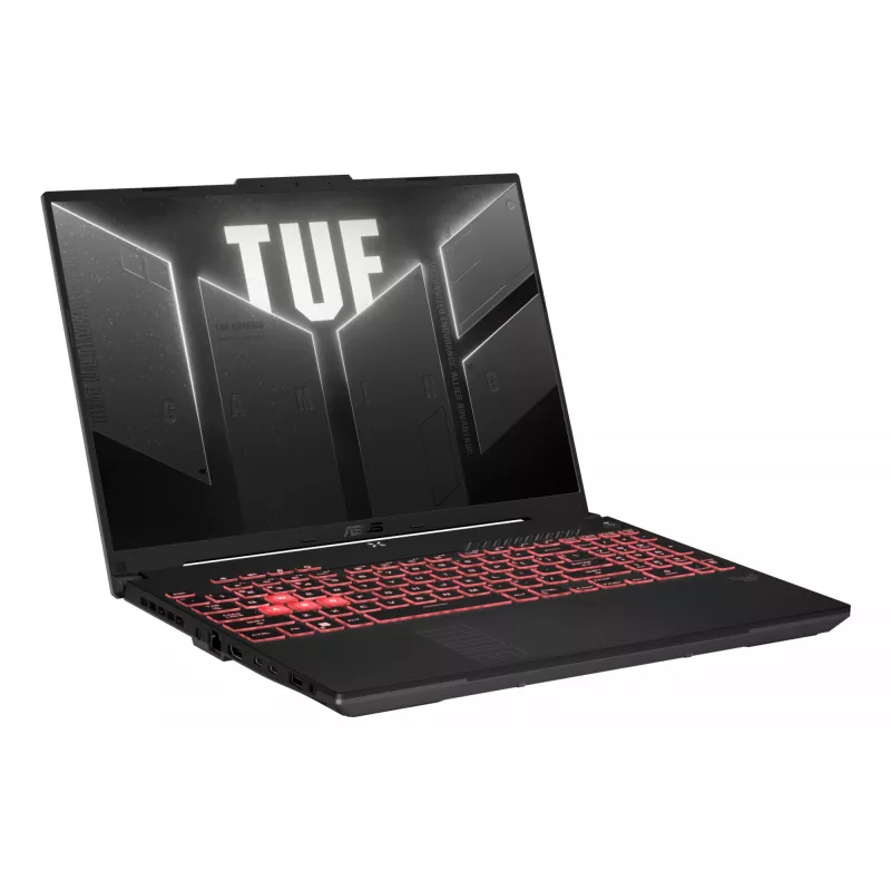 Portatīvais dators ASUS TUF Gaming A16 FA607 16 collu WUXGA Ryzen 7 7445HS 16GB DDR5 512GB PCIe4 NVMe RTX 4050 6GB Mecha Gray