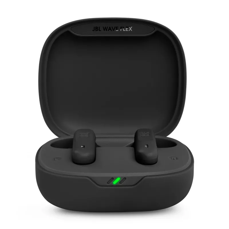 JBL Wave Flex austiņas True Wireless Stereo (TWS) Iekšauss Zvanu/Mūzikas/Sporta/Ikdienas Bluetooth Melns