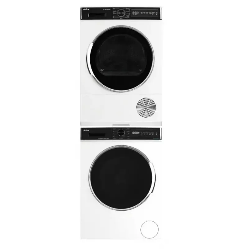 Veļas žāvētājs AMICA AD3S72LHB(E) 7 kg, brīvi stāvošs, priekšējā ielāde, LED displejs, elektroniska vadība, balts