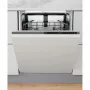 Iebūvējamā trauku mazgājamā mašīna WHIRLPOOL WIP 4T133 PE S — 14 galda klājumi, 60 cm, 43 dB, energoefektivitātes klase D