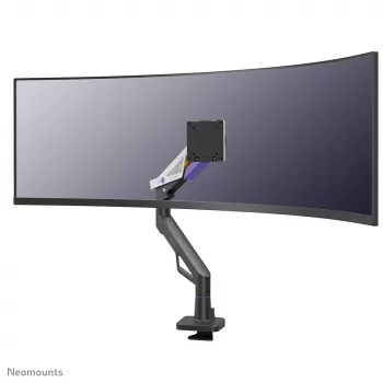 Neomounts DS70-256BL1 spēļu monitora statīvs 24–57 collu ekrāniem, gāzes atspere, Topfix, 30 kg kravnesība, VESA 75–200 mm