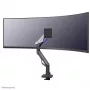 Neomounts DS70-256BL1 spēļu monitora statīvs 24–57 collu ekrāniem, gāzes atspere, Topfix, 30 kg kravnesība, VESA 75–200 mm