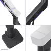 Neomounts DS70-256BL1 spēļu monitora statīvs 24–57 collu ekrāniem, gāzes atspere, Topfix, 30 kg kravnesība, VESA 75–200 mm