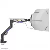 Neomounts DS70-256BL1 spēļu monitora statīvs 24–57 collu ekrāniem, gāzes atspere, Topfix, 30 kg kravnesība, VESA 75–200 mm