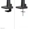 Neomounts DS70-256BL1 spēļu monitora statīvs 24–57 collu ekrāniem, gāzes atspere, Topfix, 30 kg kravnesība, VESA 75–200 mm