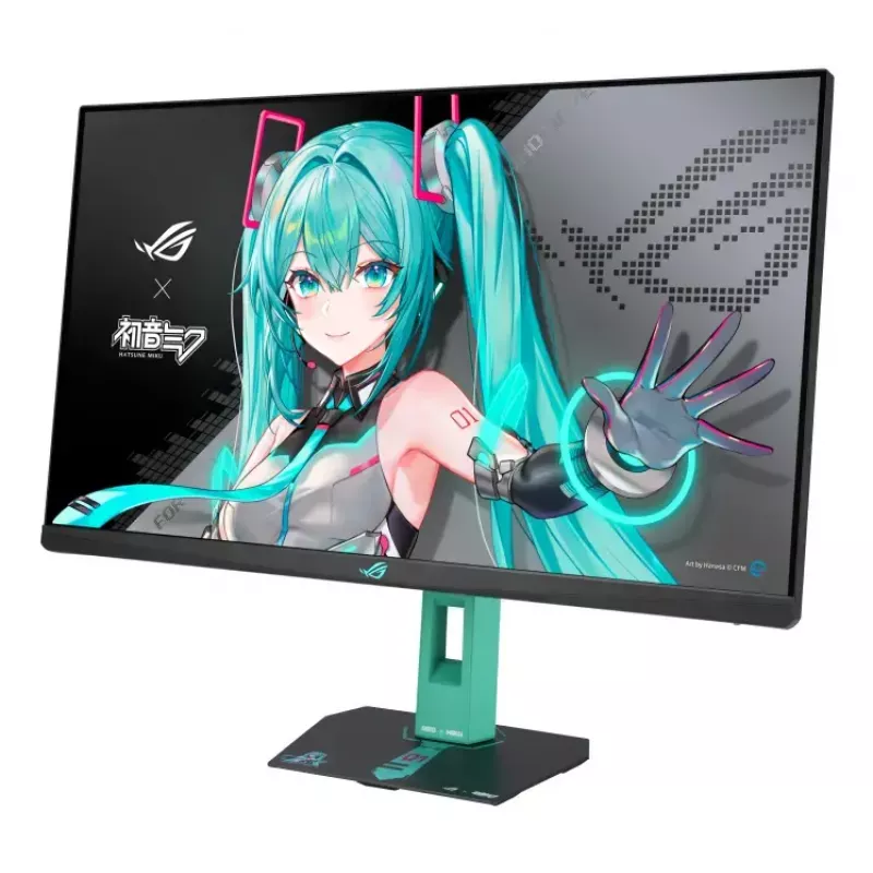 ASUS ROG Strix XG27ACMEG-G Hatsune Miku Edition datora monitors 68.6 cm (27 collas) 2560 x 1440 pikseļi Wide Quad HD LCD Daudzkrāsains