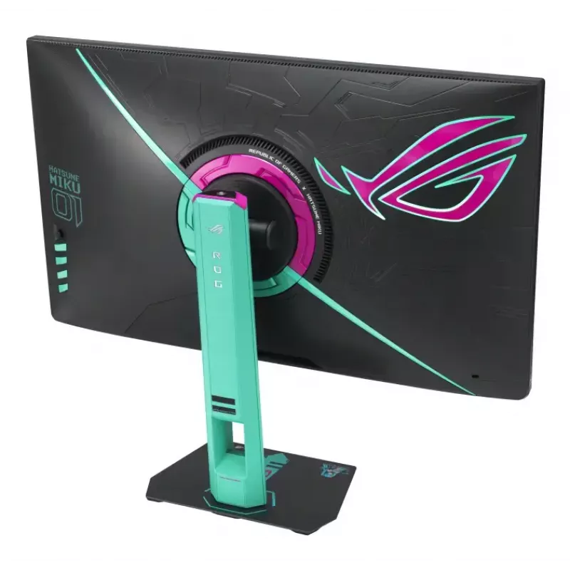 ASUS ROG Strix XG27ACMEG-G Hatsune Miku Edition datora monitors 68.6 cm (27 collas) 2560 x 1440 pikseļi Wide Quad HD LCD Daudzkrāsains