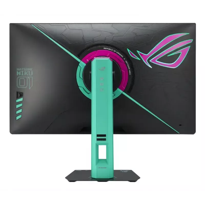 ASUS ROG Strix XG27ACMEG-G Hatsune Miku Edition datora monitors 68.6 cm (27 collas) 2560 x 1440 pikseļi Wide Quad HD LCD Daudzkrāsains