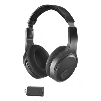 Austiņas Hama 00221847 vadu un bezvadu Bluetooth melnas