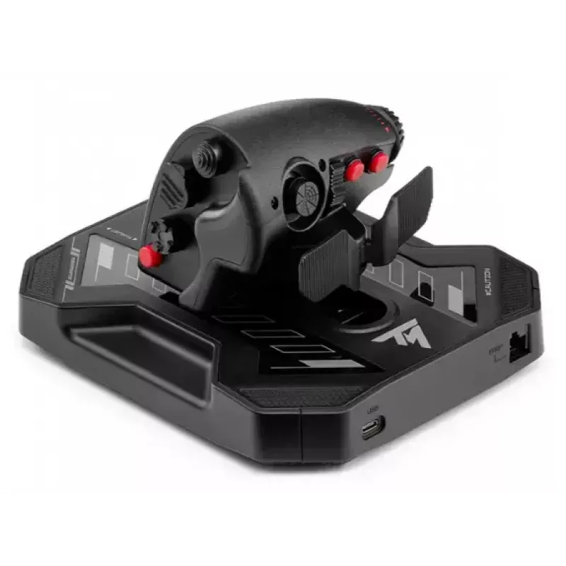 Thrustmaster Sol-R 4 HOTAS melns USB kursorsvira + dzinēja vadības svira analogā / digitālā PC