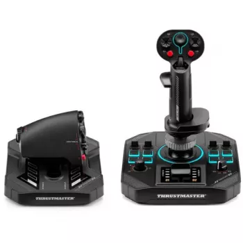 Thrustmaster Sol-R 4 HOTAS melns USB kursorsvira + dzinēja vadības svira analogā / digitālā PC