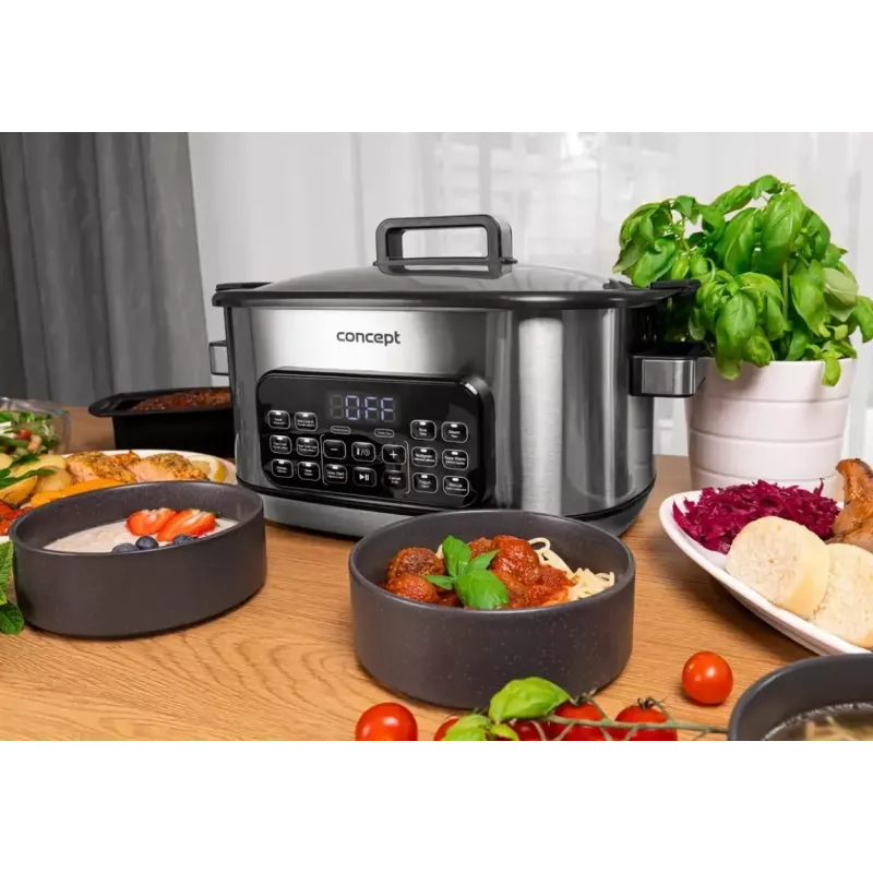 Multicooker Concept CK9000 6 L — elektriskais multicooker, 6 litru tilpums, modelis CK9000