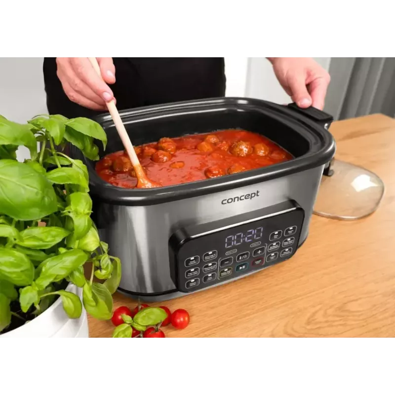Multicooker Concept CK9000 6 L — elektriskais multicooker, 6 litru tilpums, modelis CK9000