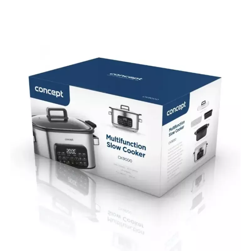 Multicooker Concept CK9000 6 L — elektriskais multicooker, 6 litru tilpums, modelis CK9000