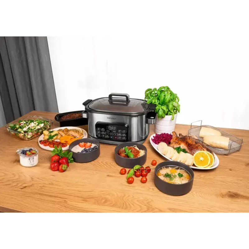 Multicooker Concept CK9000 6 L — elektriskais multicooker, 6 litru tilpums, modelis CK9000