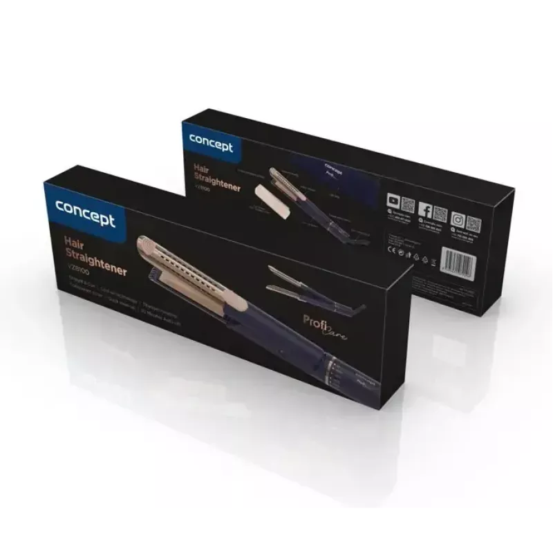 Concept Profi Care VZ8100 matu taisnotājs, zils/zelta