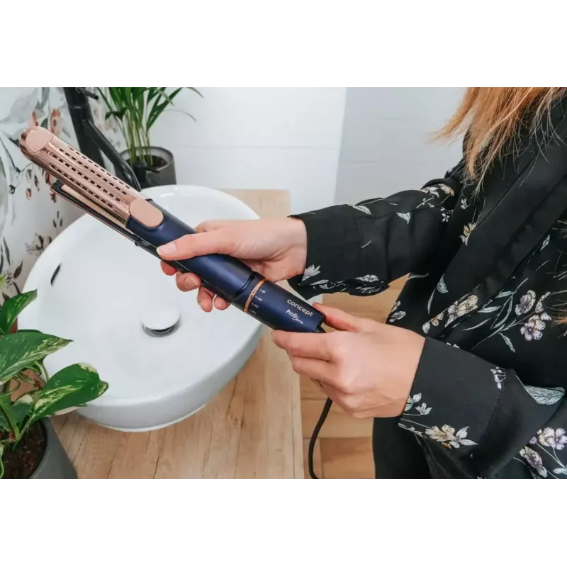 Concept Profi Care VZ8100 matu taisnotājs, zils/zelta