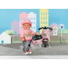 Leļļu ķivere ZAPF BABY born E-Scooter Helmet 43 cm — tekstils/plastmasa, daudzkrāsaina, vecums 3–12
