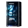 ZALMAN P60 Melns PC Midi Tower korpuss — ATX/Mini-ITX, rūdīts stikls, 3×120 mm sānu + 2×120 mm aizmugures ventilatori, 290×475×478 mm