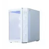 PC korpuss ZALMAN P60 Mid-Tower ar 5x ARGB ventilatoriem, balts