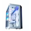 PC korpuss ZALMAN P60 Mid-Tower ar 5x ARGB ventilatoriem, balts