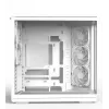 PC korpuss ZALMAN P60 Mid-Tower ar 5x ARGB ventilatoriem, balts