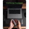 ICY BOX M.2 SATA/NVMe SSD korpuss ar USB 3.2 Gen 2 Type-C un RGB apgaismojumu