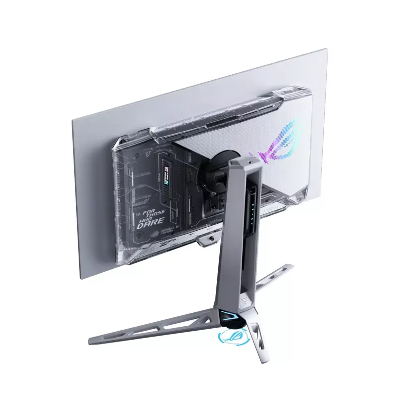 Datora monitors ASUS ROG Swift OLED PG27AQWP-W 26,5 collas (67,3 cm) 2560×1440 QHD 0,02 ms USB 3.2 Gen 1 VESA augstuma regulējams