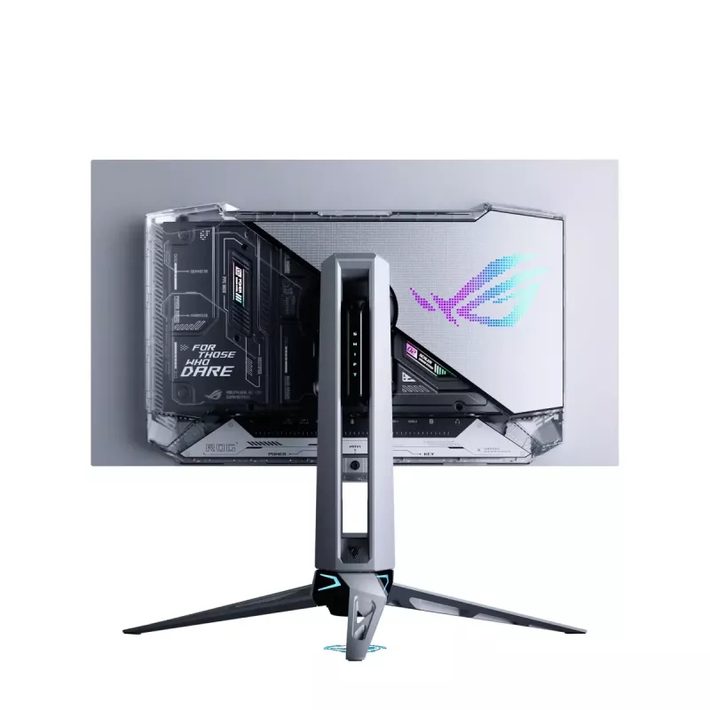 Datora monitors ASUS ROG Swift OLED PG27AQWP-W 26,5 collas (67,3 cm) 2560×1440 QHD 0,02 ms USB 3.2 Gen 1 VESA augstuma regulējams