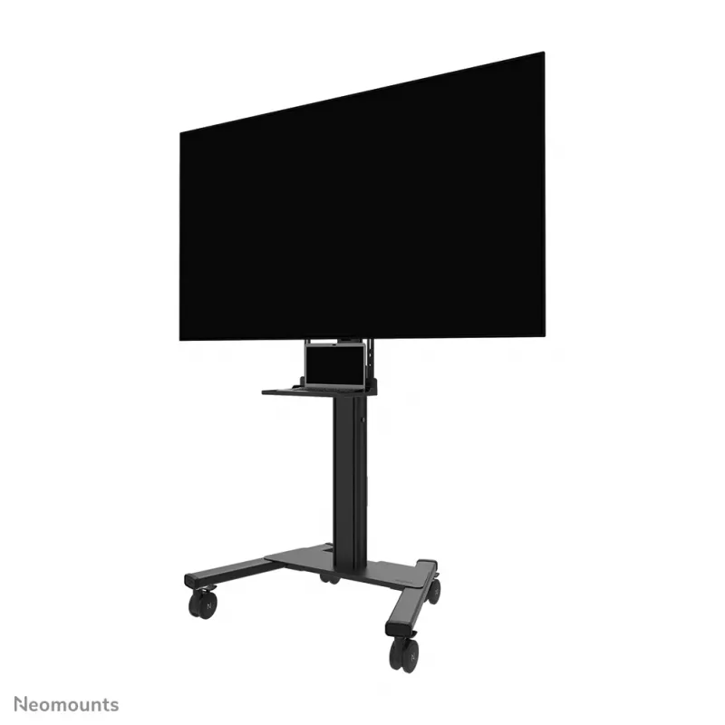 Neomounts klēpjdatoru plaukta komplekts AV45-500BL 43–110 collu ekrāniem, VESA līdz 600x400, maks. 2,5 kg, 900×242×640 mm