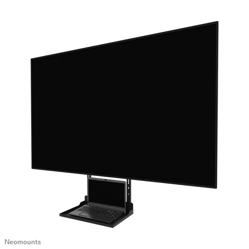 Neomounts klēpjdatoru plaukta komplekts AV45-500BL 43–110 collu ekrāniem, VESA līdz 600x400, maks. 2,5 kg, 900×242×640 mm
