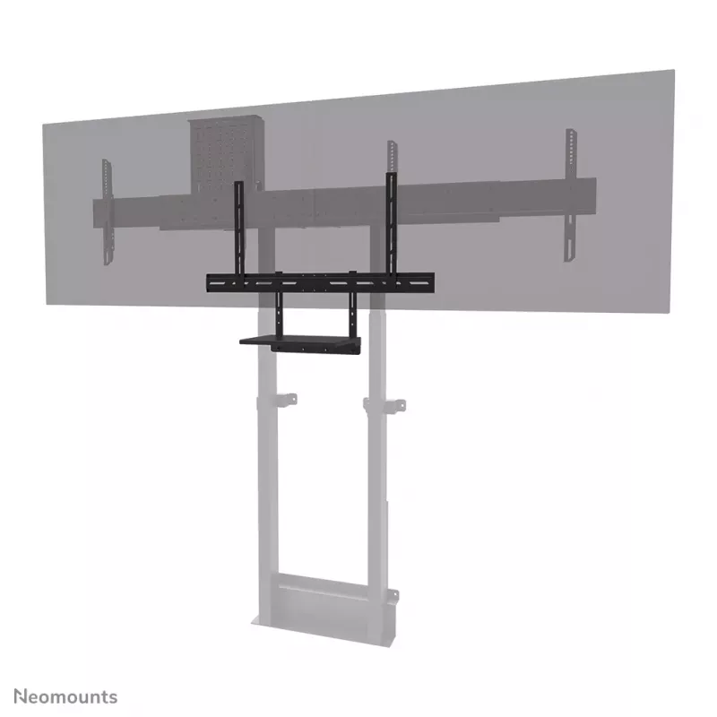 Neomounts klēpjdatoru plaukta komplekts AV45-500BL 43–110 collu ekrāniem, VESA līdz 600x400, maks. 2,5 kg, 900×242×640 mm