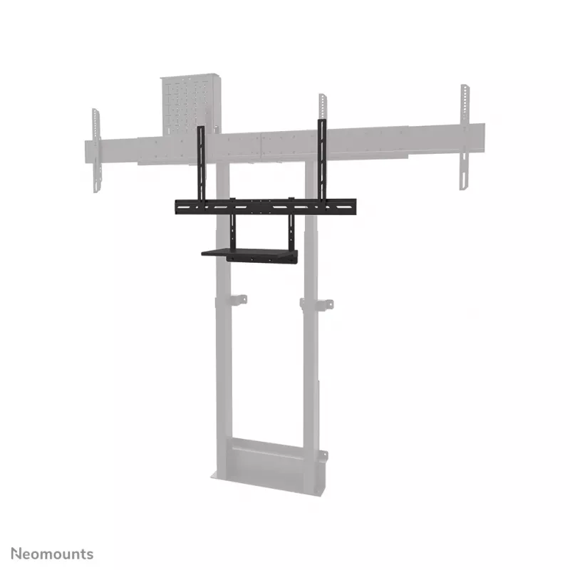 Neomounts klēpjdatoru plaukta komplekts AV45-500BL 43–110 collu ekrāniem, VESA līdz 600x400, maks. 2,5 kg, 900×242×640 mm