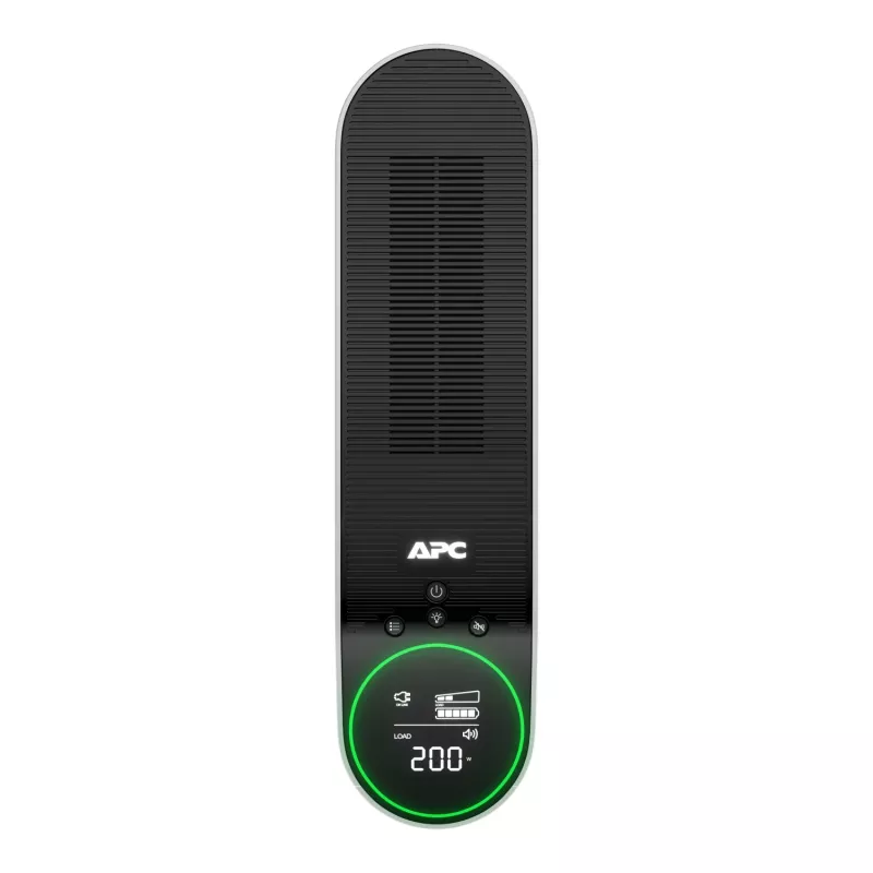 APC Back-UPS Pro, 2200VA/1320W, Tower, 230V, 4x Schuko and 2x IEC C13 outlets, RGB Lights, Pure Sine Wave, Arctic (balta)
