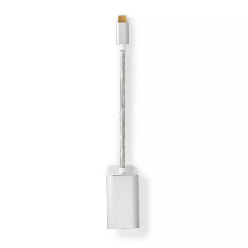 Video kabeļa adapteris Nedis CCTB64580AL02 0,2 m USB Type-C Mini DisplayPort