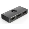 HAMA 8K HDMI divvirzienu slēdzis — 1 ieeja uz 2 izejām / 2 ieejas uz 1 izeju, modelis 00205324