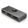 HAMA 8K HDMI divvirzienu slēdzis — 1 ieeja uz 2 izejām / 2 ieejas uz 1 izeju, modelis 00205324