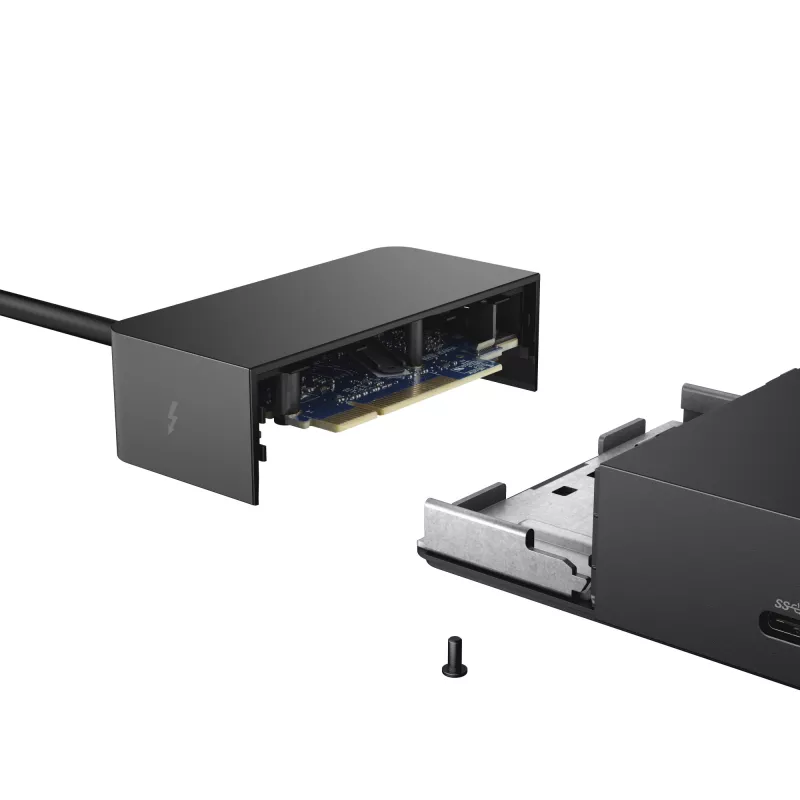 DELL WD19TB Vadu Thunderbolt 3 Melna
