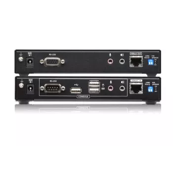 ATEN USB 2.0 DVI Dual View HDBase T2.0 KVM paplašinātājs ar audio un RS232 (150 m)