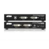 ATEN USB 2.0 DVI Dual View HDBase T2.0 KVM paplašinātājs ar audio un RS232 (150 m)