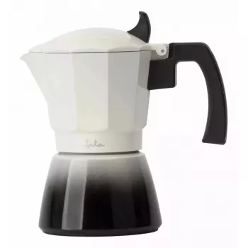 Jata HCAF2406 moka kafijas kanna, 6 tases (0,3 l), alumīnijs, piemērota indukcijas plītīm