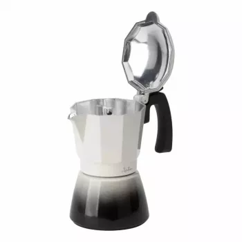 Jata HCAF2412 moka kafijas kanna, 12 tases (0,7 l), alumīnijs, piemērota indukcijas plītīm, 10,8 cm pamatne