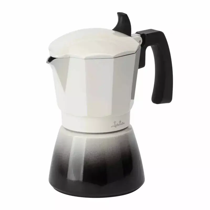 Moka katls Jata HCAF2412 0,7 L Melns Balts 108 mm platums 1 gab.