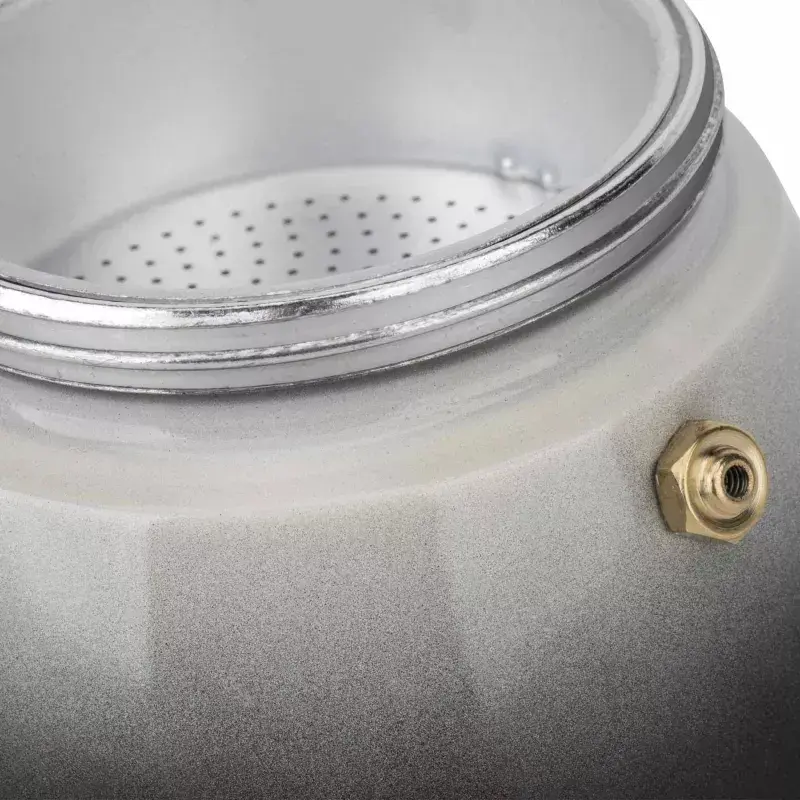 Moka katls Jata HCAF2412 0,7 L Melns Balts 108 mm platums 1 gab.