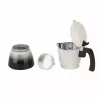 Moka katls Jata HCAF2412 0,7 L Melns Balts 108 mm platums 1 gab.