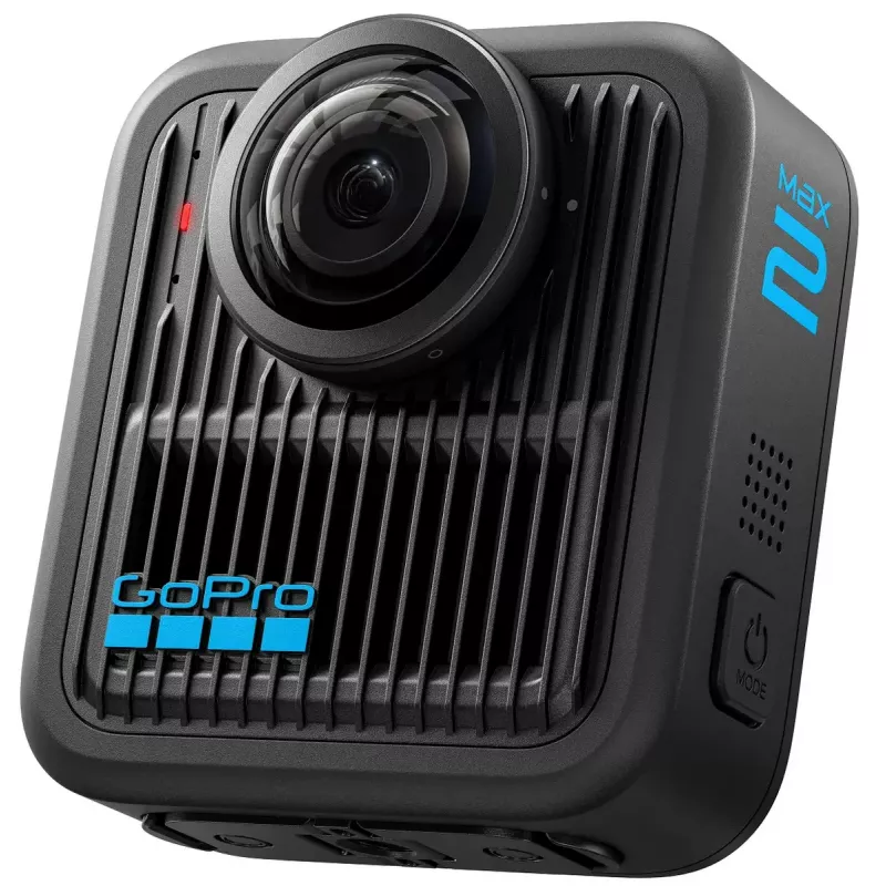 Action Camera GoPro MAX 2 – 29.5 MP, 8K Ultra HD video at 100 fps, GPS, Wi‑Fi, iebūvēts LCD