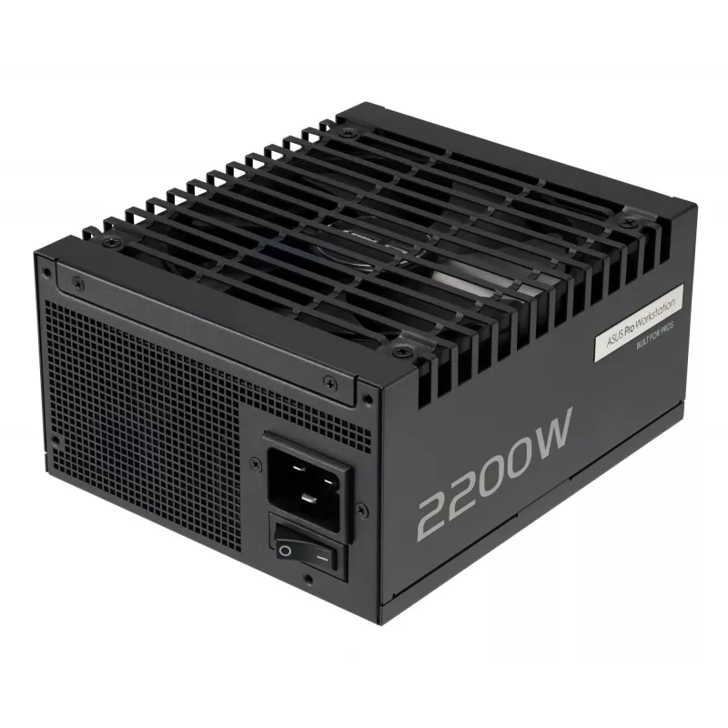 ASUS Pro WS 2200W Platinum barošanas bloks 20+4 kontaktu ATX ATX Melns